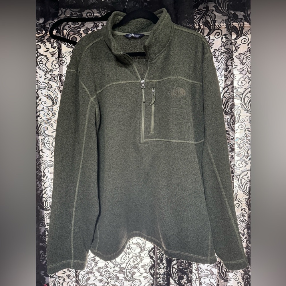 Mens North Face Fleece Quarter zip